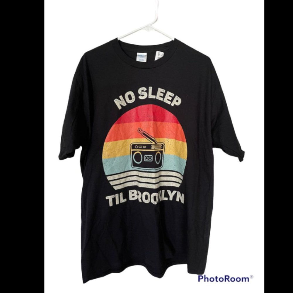 Retro No Sleep Til Brooklyn Shirt Old School XL